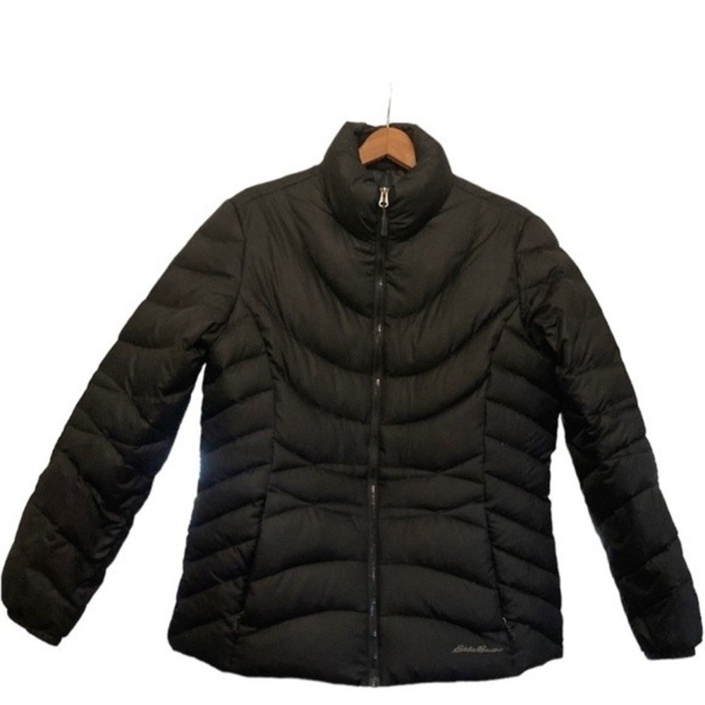 Womens Eddie Bauer larGe size down puffer - Picture 2 of 7